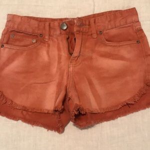 Free people jean shorts